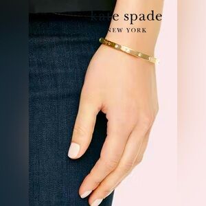Kate Spade New York crystal hinge bangle